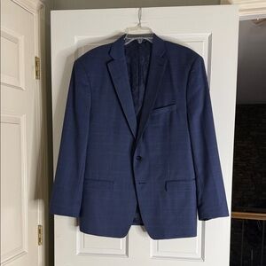 Psycho Bunny Navy Blue Single-Breasted Sport Coat. 46r